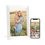 Ayeeb Digital Photo Frame – 10.1” IPS Touch Screen WiFi Frame