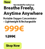 Ayeeb Portable Oxygen Concentrator for personal health support on the go